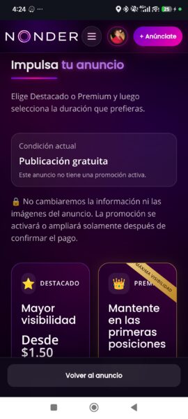 Prueba de publicación para ver planes